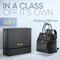 Yarn Storage Backpack for Knitting & Crocheting on the Go - Faux Leather Water-Resistant Bag with USB Port
